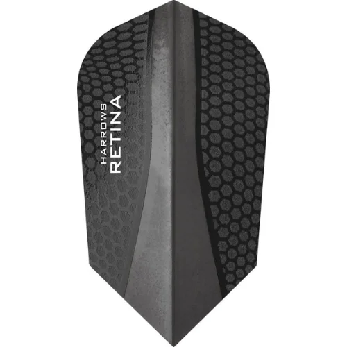 Harrows Retina Black Dart Flights Slim