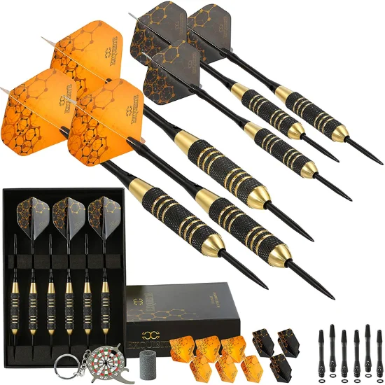 CC-Exquisite Professional Steel Tip Darts Set