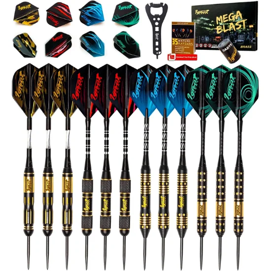 IgnatGames Steel Tip Darts Set